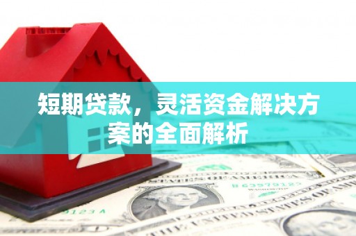抚远短期贷款，灵活资金解决方案的全面解析