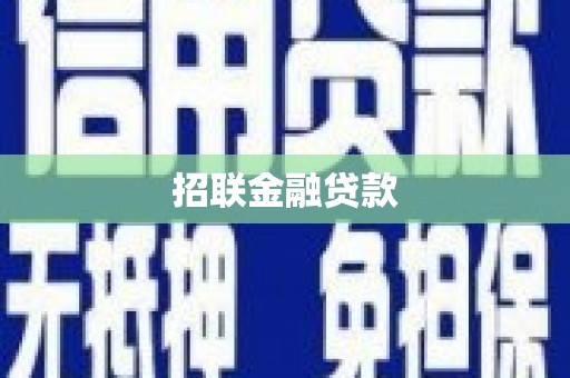 沿河招联金融贷款