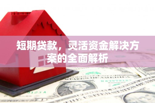 濮阳短期贷款，灵活资金解决方案的全面解析
