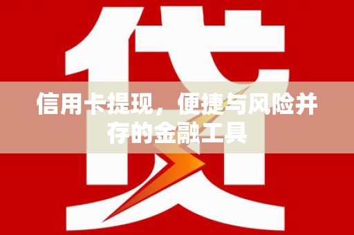 海盐信用卡提现，便捷与风险并存的金融工具