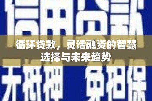 正阳循环贷款，灵活融资的智慧选择与未来趋势