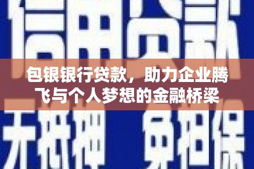 漯河包银银行贷款，助力企业腾飞与个人梦想的金融桥梁