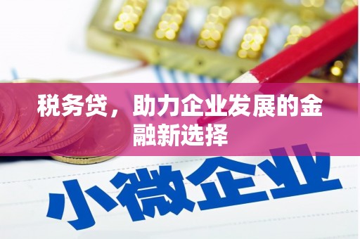 勐海税务贷，助力企业发展的金融新选择