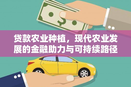 息县贷款农业种植，现代农业发展的金融助力与可持续路径