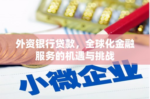 周宁外资银行贷款，全球化金融服务的机遇与挑战
