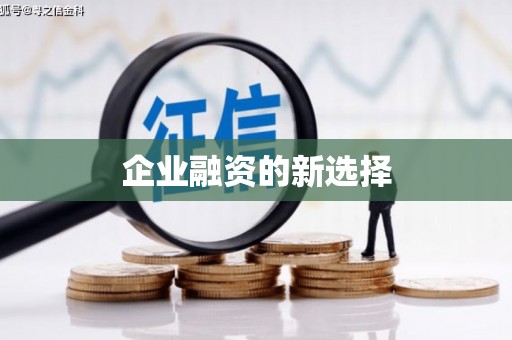 朔城企业融资的新选择