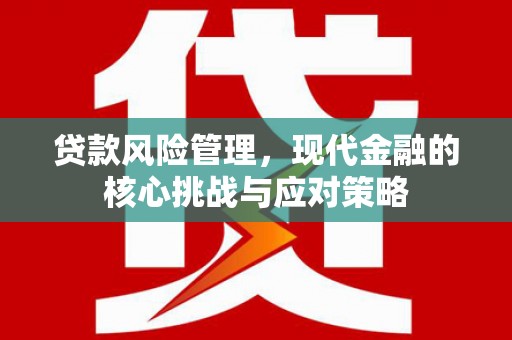 巫山贷款风险管理，现代金融的核心挑战与应对策略
