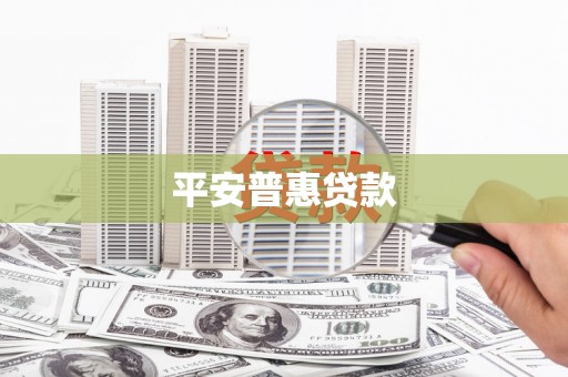 海勃湾平安普惠贷款