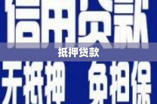 石龙抵押贷款