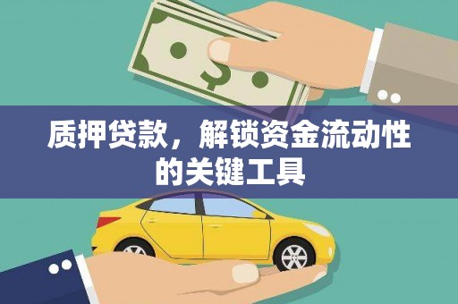 开县质押贷款，解锁资金流动性的关键工具