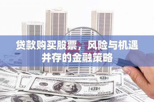 阳新贷款购买股票，风险与机遇并存的金融策略