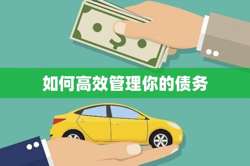 信州如何高效管理你的债务